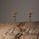 Paire de bougeoirs moderne Dorothy Thorpe