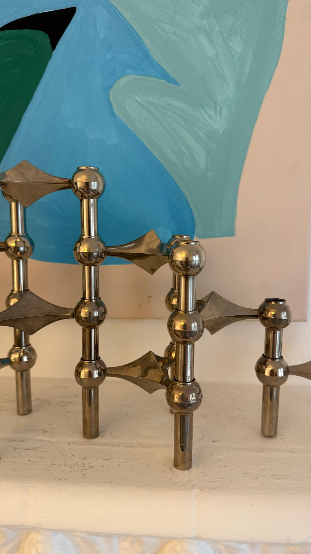 Set of 8 Stoff de Nagel candle holders