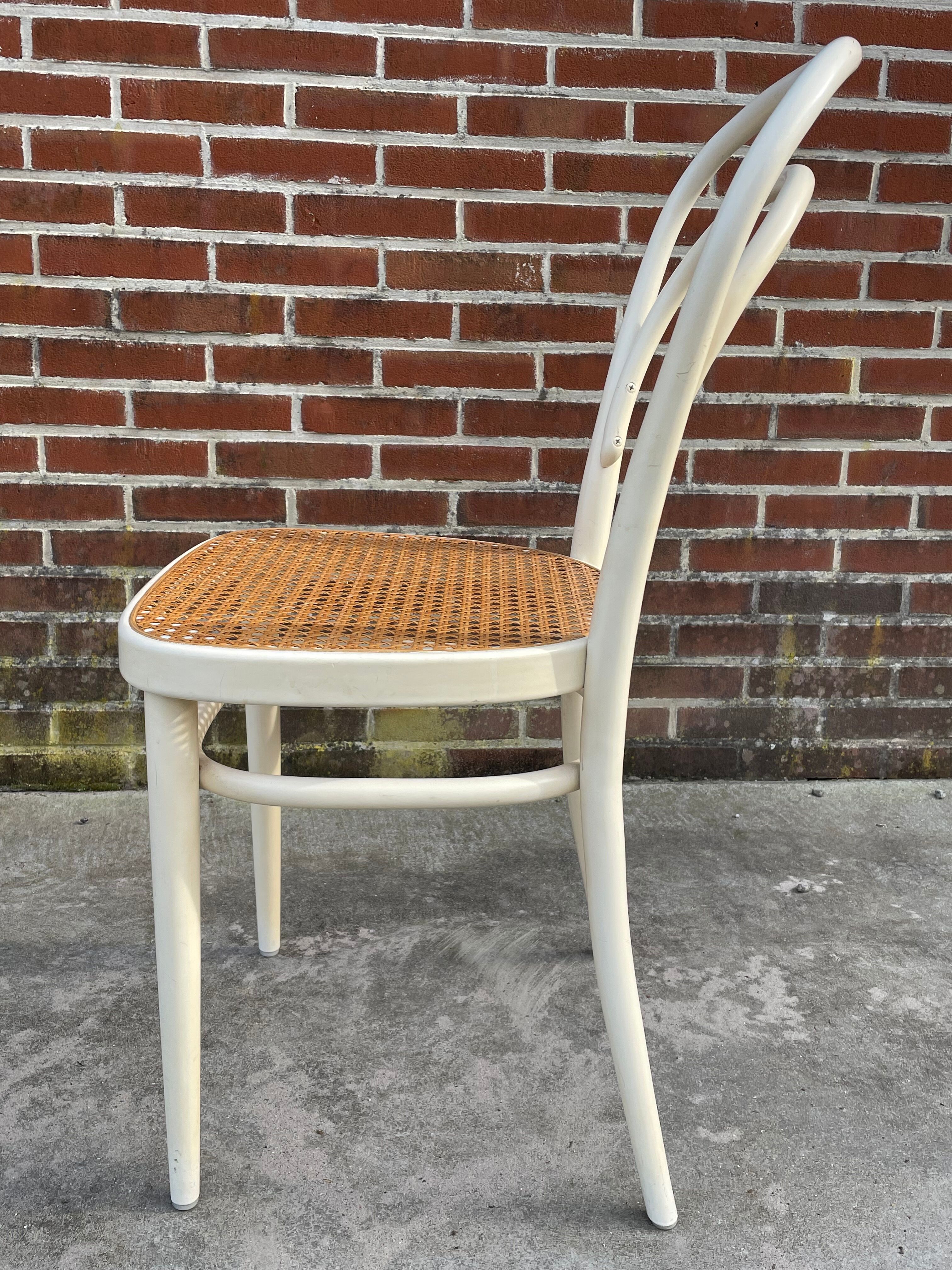 Vintage Thonet no 14 authentic white