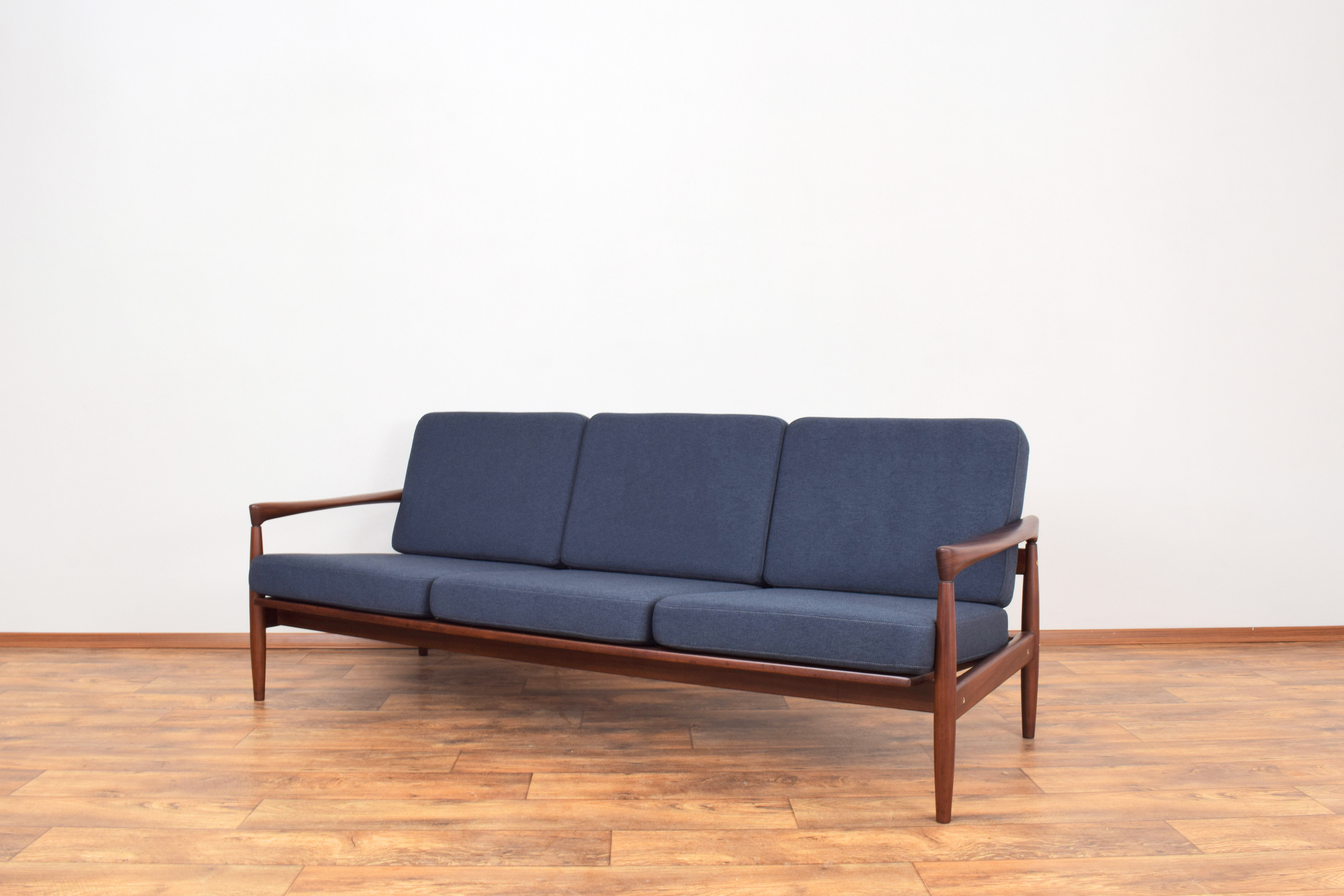 Mid-Century Teak Kolding Sofa by Erik Wørts for Ikea, 1960s.