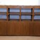 Old Burmese teak craft furniture with original blue patina