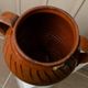 Pot à confit ancien rustique en céramique avec anses - Italie XIXe siècle - vase idéal pour une décoration de cuisine campagne, idée cadeau