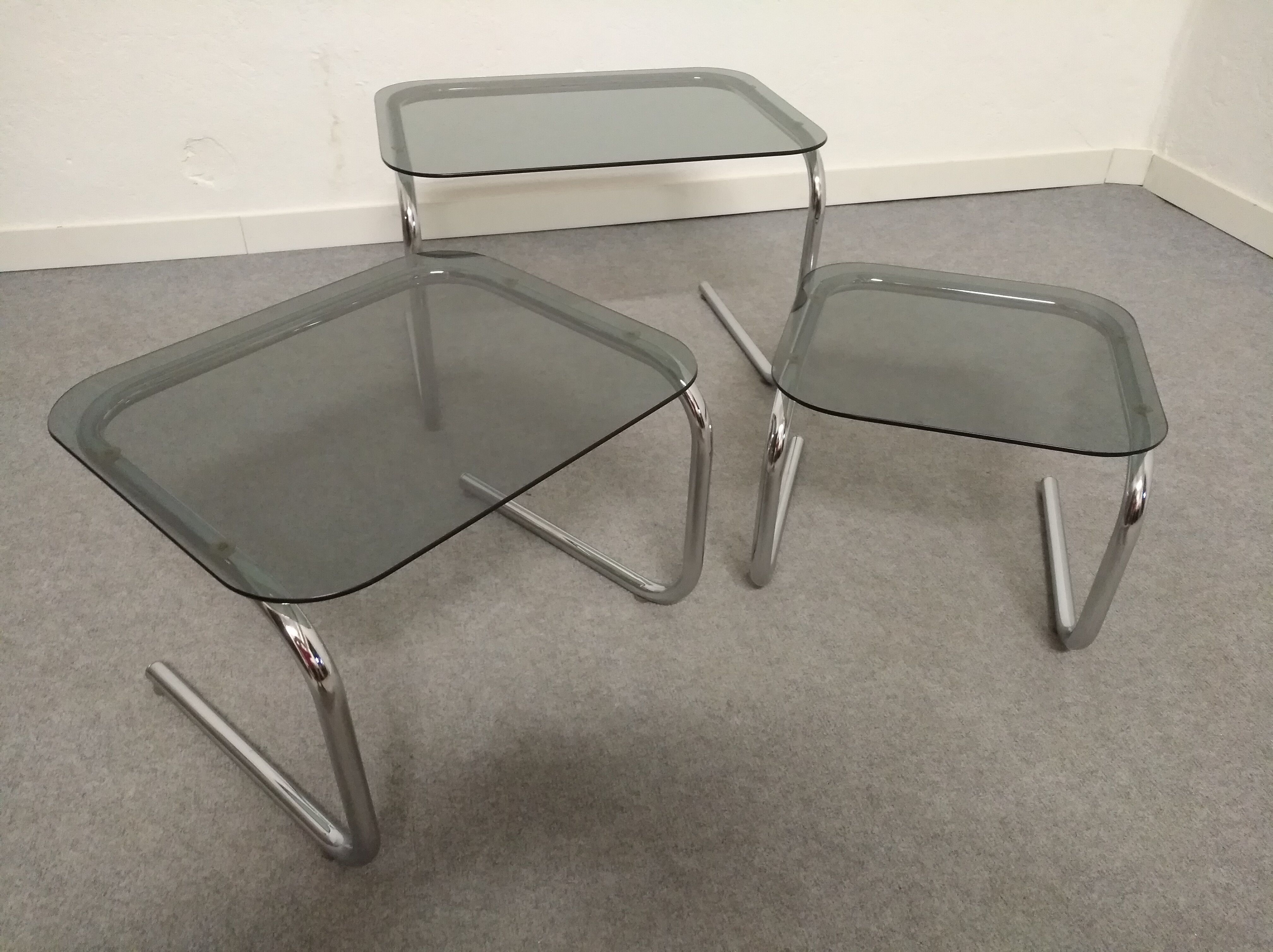 Space Age tables of the 70s