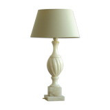 Lamp column in alabaster from the 1970s