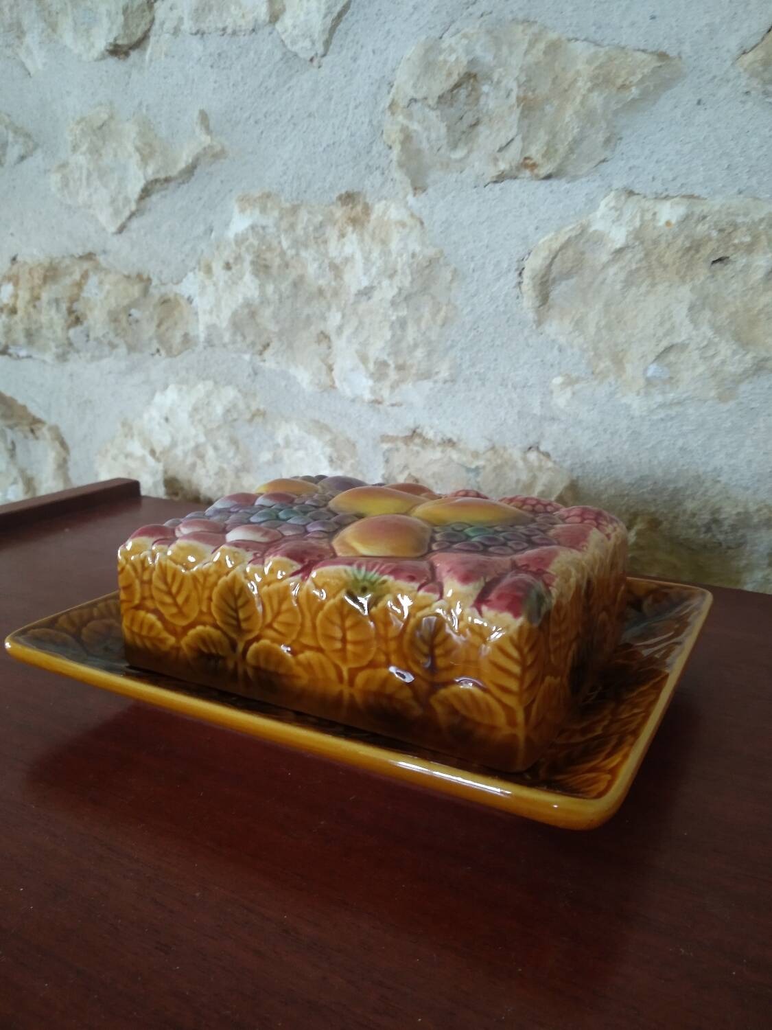 Slush butter dish from Salins-les-Bains