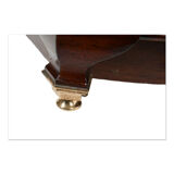 Brass and mahogany shop window
