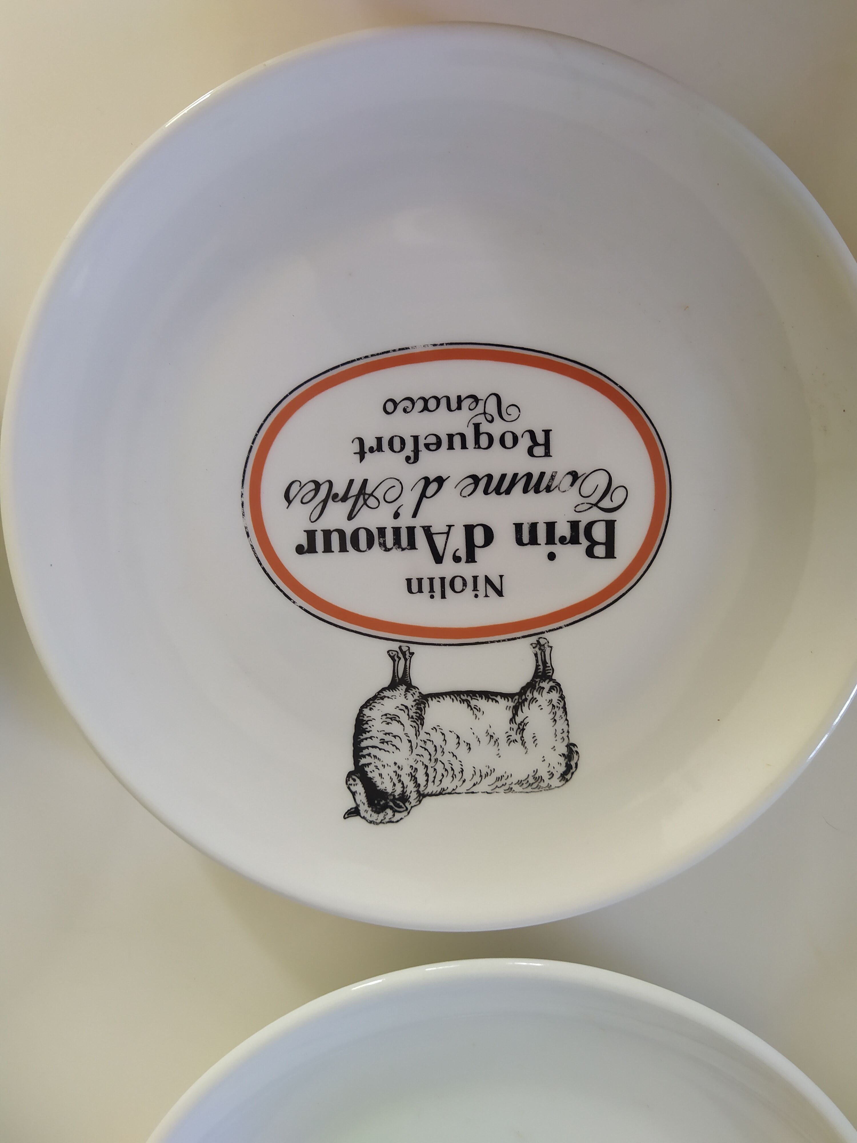 Assiettes à fromage Auteuil