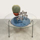 Table basse 'Mug' design vintage modèle 535 Wim Rietveld Gispen 1953