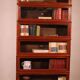 Globe Wernicke Library in mahogany with 6 elements and drawer.