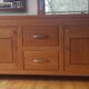 Buffet made of solid oak