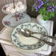 6 old flat plates made in france terre de fer choisy le roi