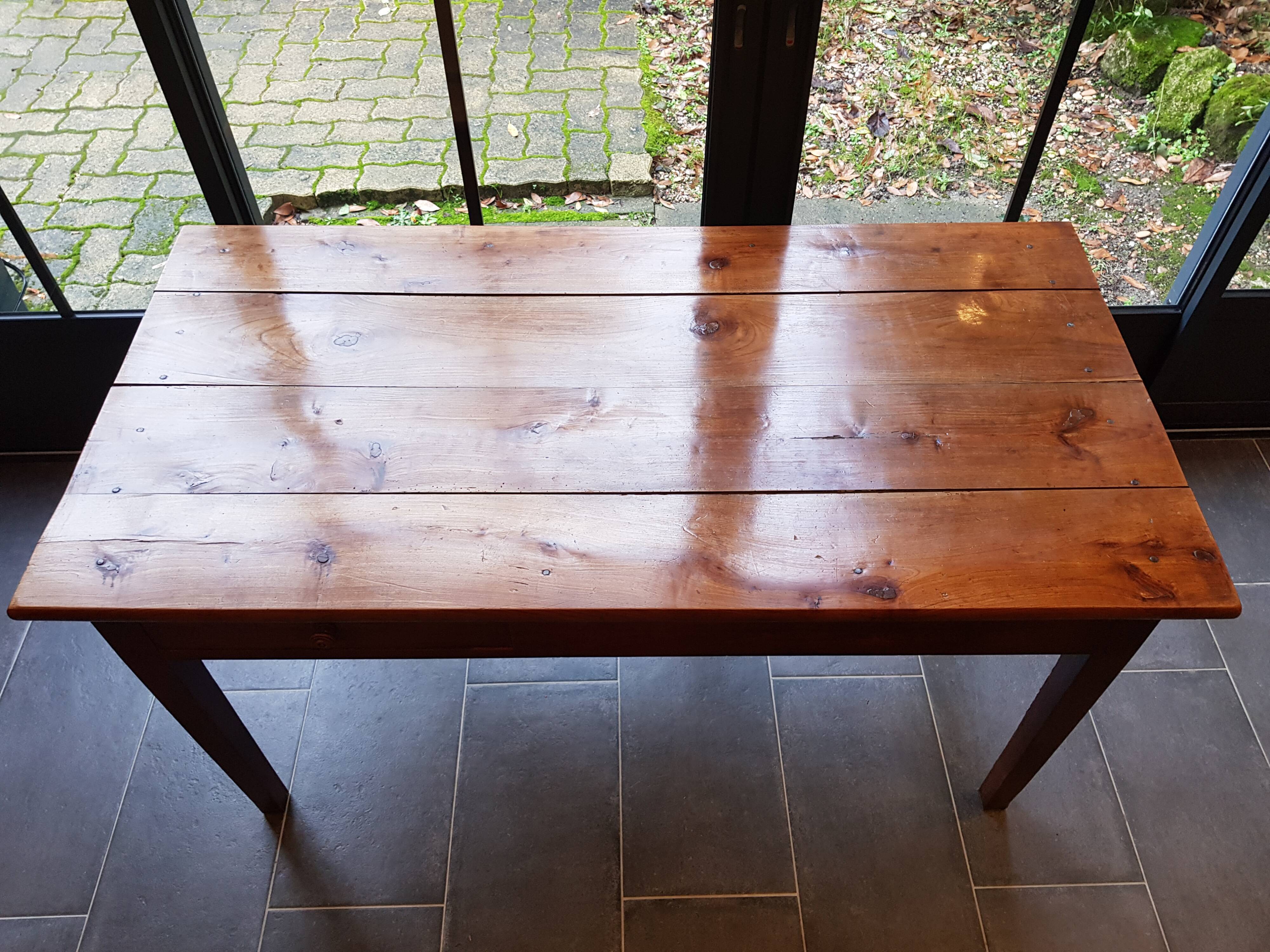 Farm table in cherry 1890