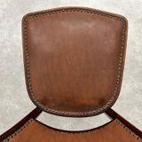 Set of 3 dining chairs by Gustav Siegel for J&J Kohn