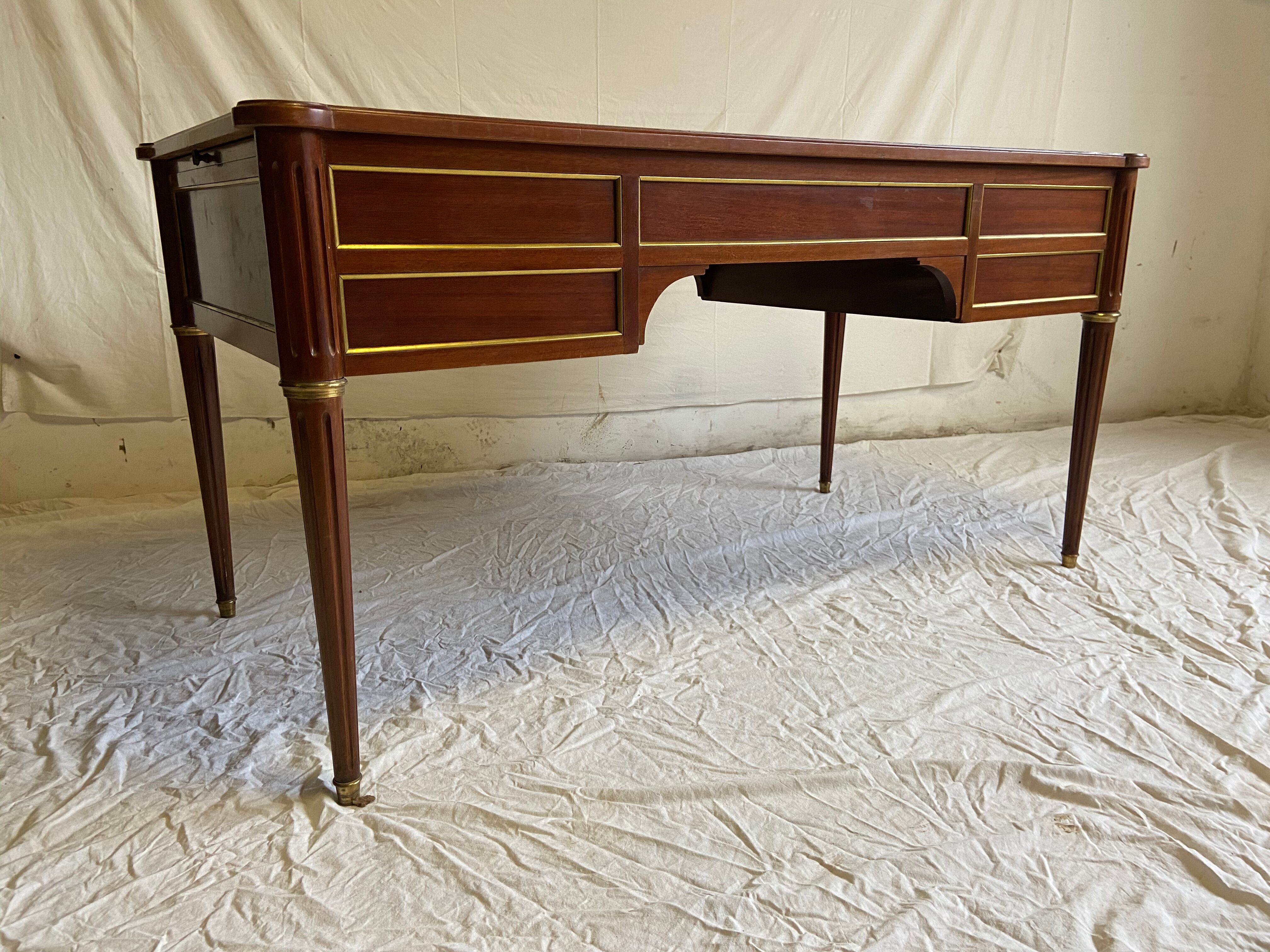 Louis XVI-style mahogany desk 1940