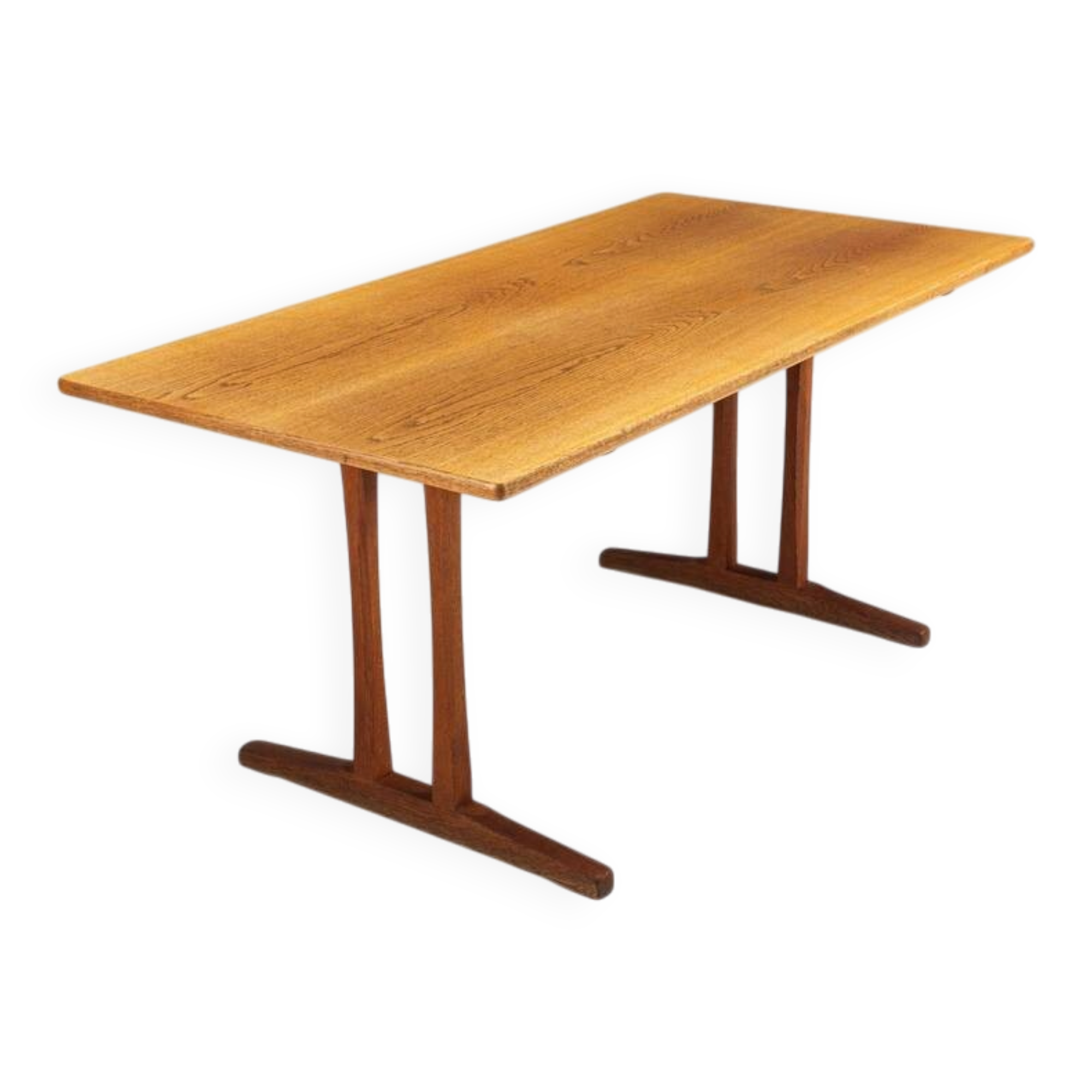 Borge Mogensen C18 Shaker dining table in oak, FDB Mobler, Denmark, 1947