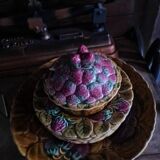 Dessert service in earthenware