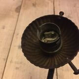 Wrought iron wall lamp