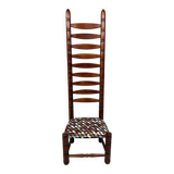 High back ladder chair 1970’s