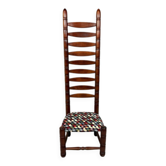 High back ladder chair 1970’s