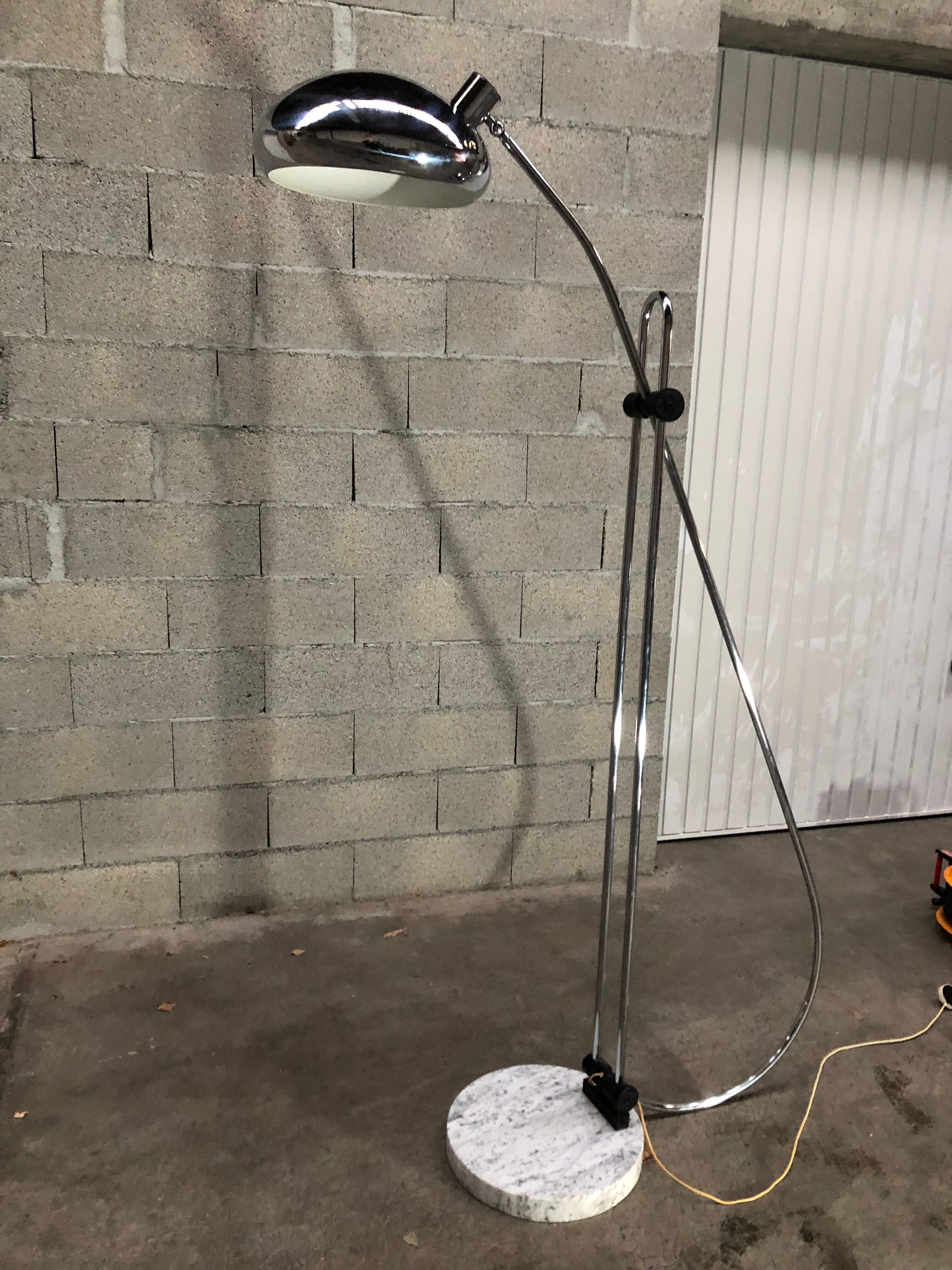 Modular floor lamp italian design 1970