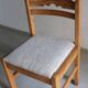 6 Minimalist Pine Dining Chairs | Sweden | 1960s