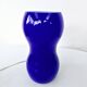 Lampe de table vintage 90's ikea design kvintant verre bleu