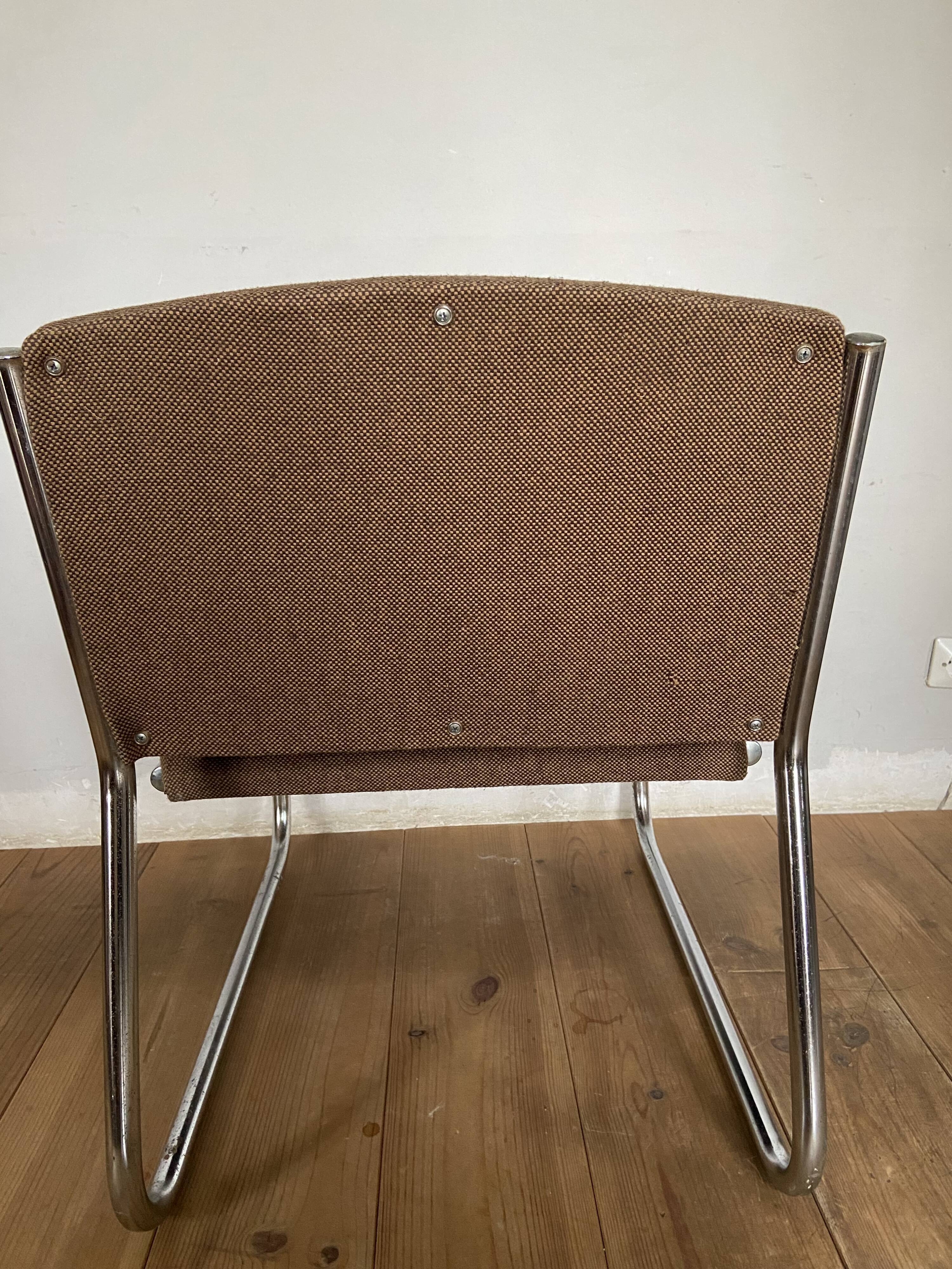 Pair of vintage chrome heaters 60s design