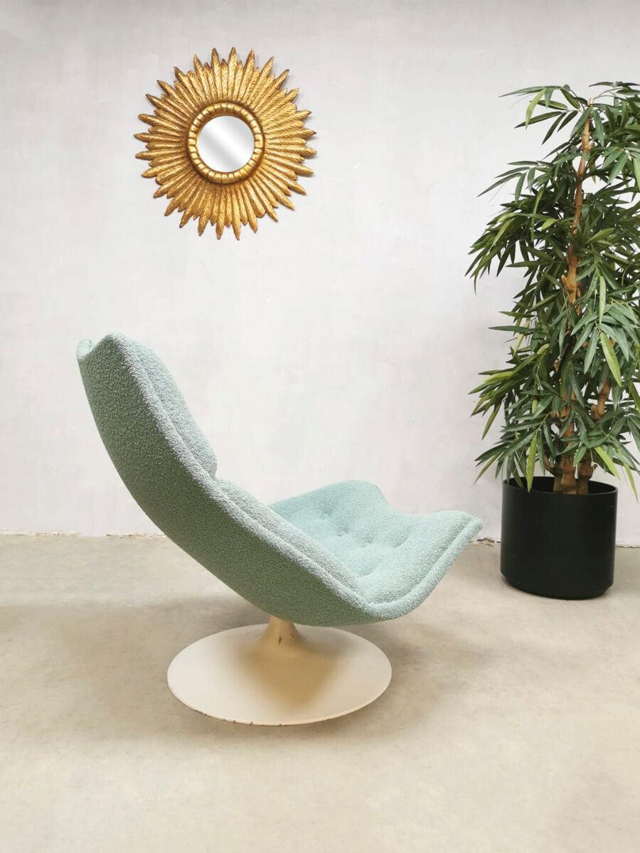 Swivel armchair by Geoffrey Harcourt for Artifort model F511