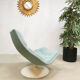 Swivel armchair by Geoffrey Harcourt for Artifort model F511