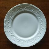 6 plates for dessert Haviland Charles field Imperatrice all wite