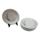 7 soup plates, Sologne porcelain