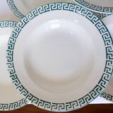 6 soup plates from Digoin Sarreguemines