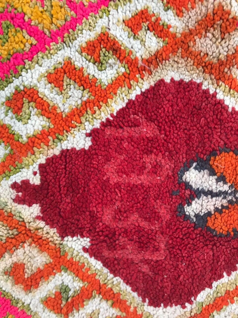 Moroccan Berber rug handmade 193x305cm