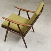 Boomerang armchair by Antonin Suman for Ton Bystrice Thonet 1960