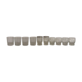 Ex liquor glasses