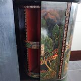 Japanese bar furniture painted and lacquered