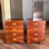 2 marine chests of drawers