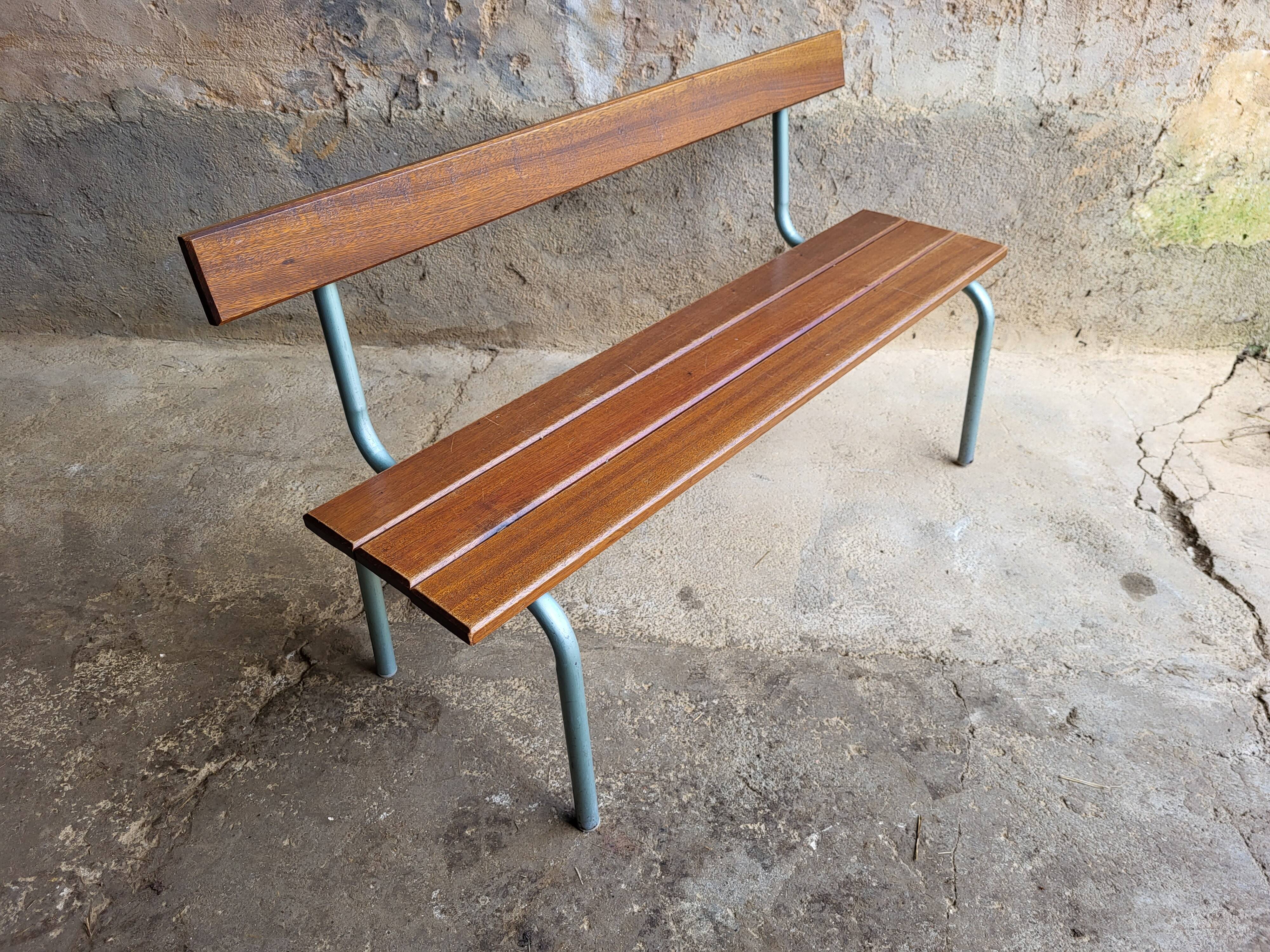 School bench 1950