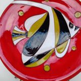 Plate by Jean Picart Le Doux, mid-20th century.