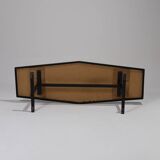 Hexagonal ceramic coffee table, 1930s
