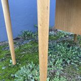 Scandinavian desk with drawer box