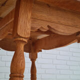 60s, coffee table, Danish design, Henning Kjærnulf style, oak, original very good condition