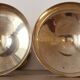 Set of 4 vintage silver dessert bowls – Made in Spain – 1960s