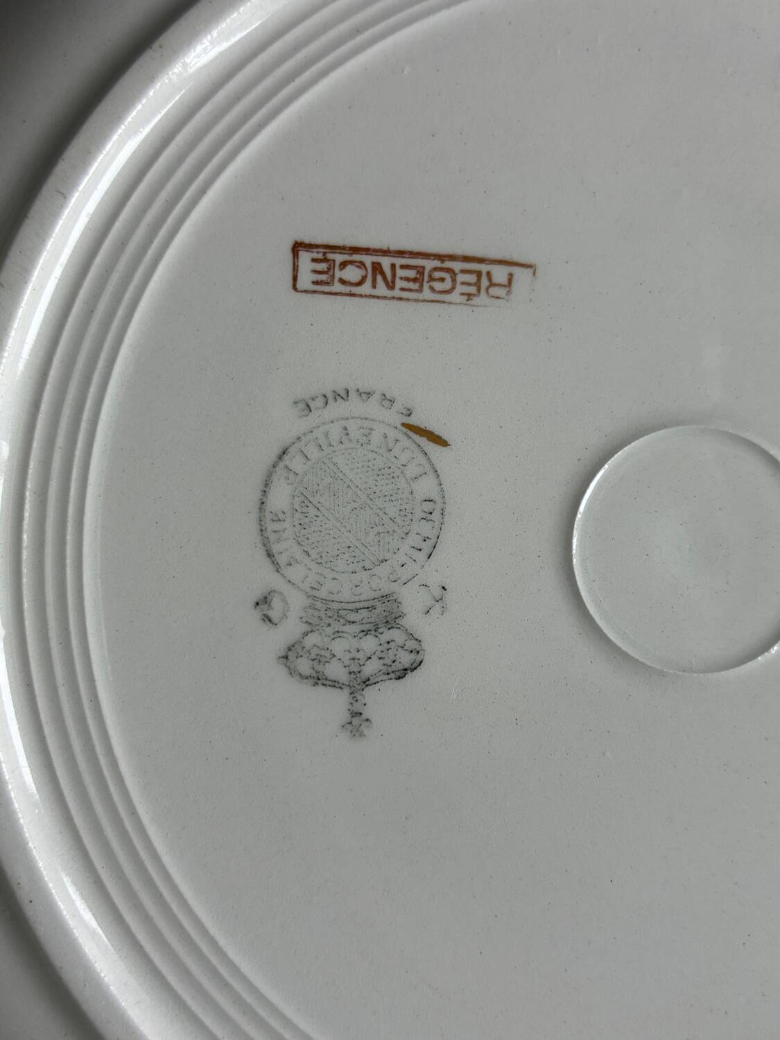 6 assiettes â dessert Lunéville