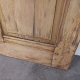 Partition in wood and glass 128 cm