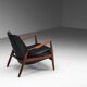 Ib Kofod Larsen ‘Seal’ lounge chair for OPE Möbler Sweden