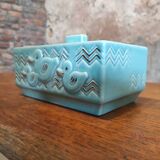 Old biscuit box.