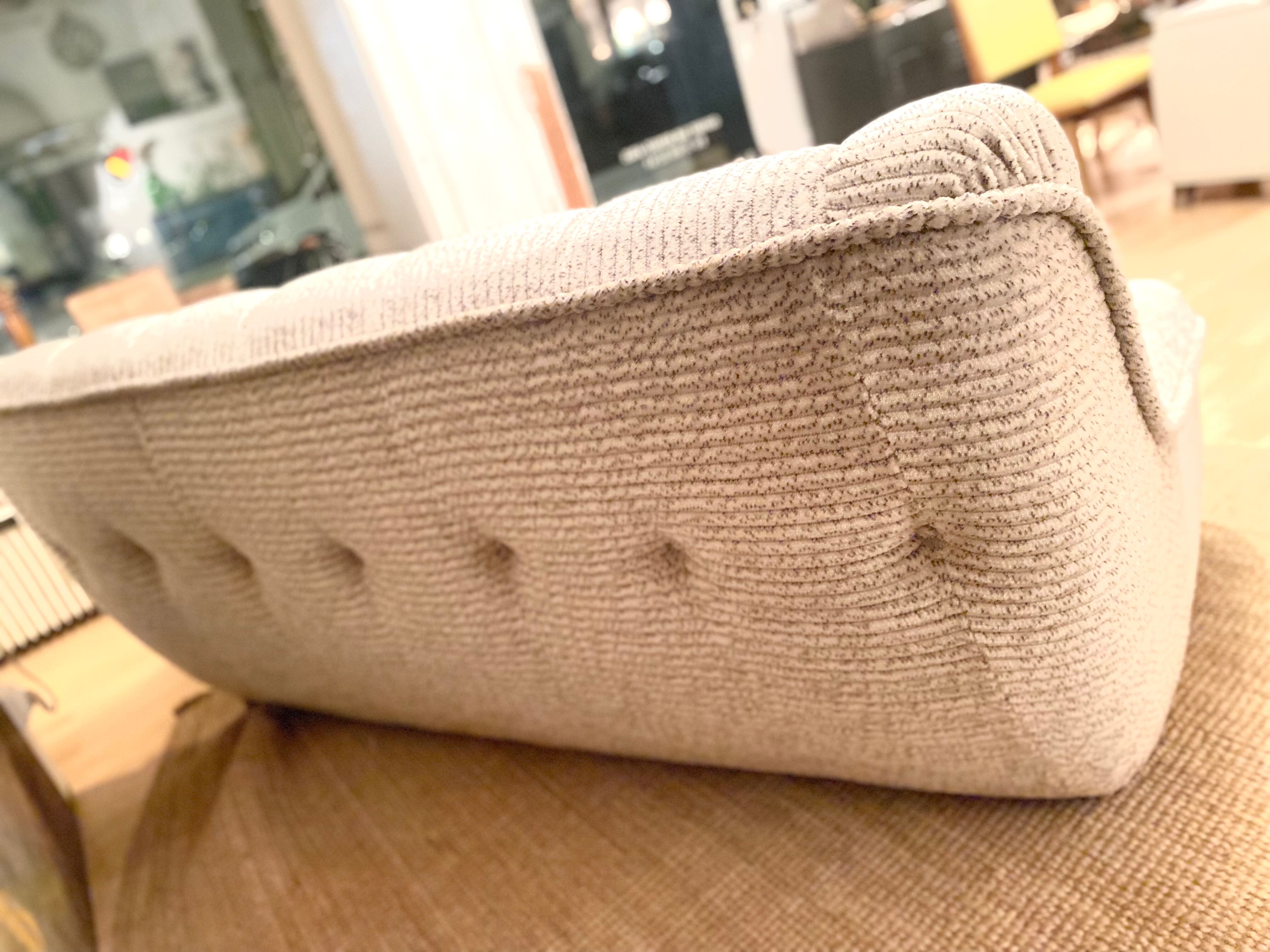 Sofa 70s Beige velvet