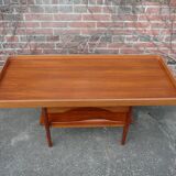 Scandinavian teak coffee table