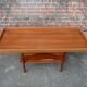 Scandinavian teak coffee table